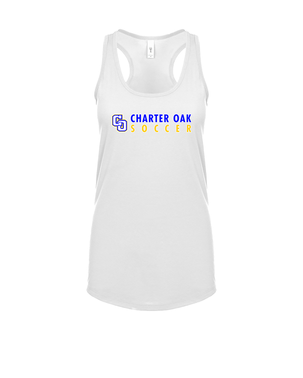 Charter Oak HS Girls Soccer Basic - Womens Tank Top