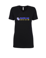 Charter Oak HS Girls Soccer Basic - Womens V-Neck