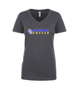 Charter Oak HS Girls Soccer Basic - Womens V-Neck