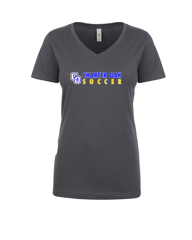 Charter Oak HS Girls Soccer Basic - Womens V-Neck