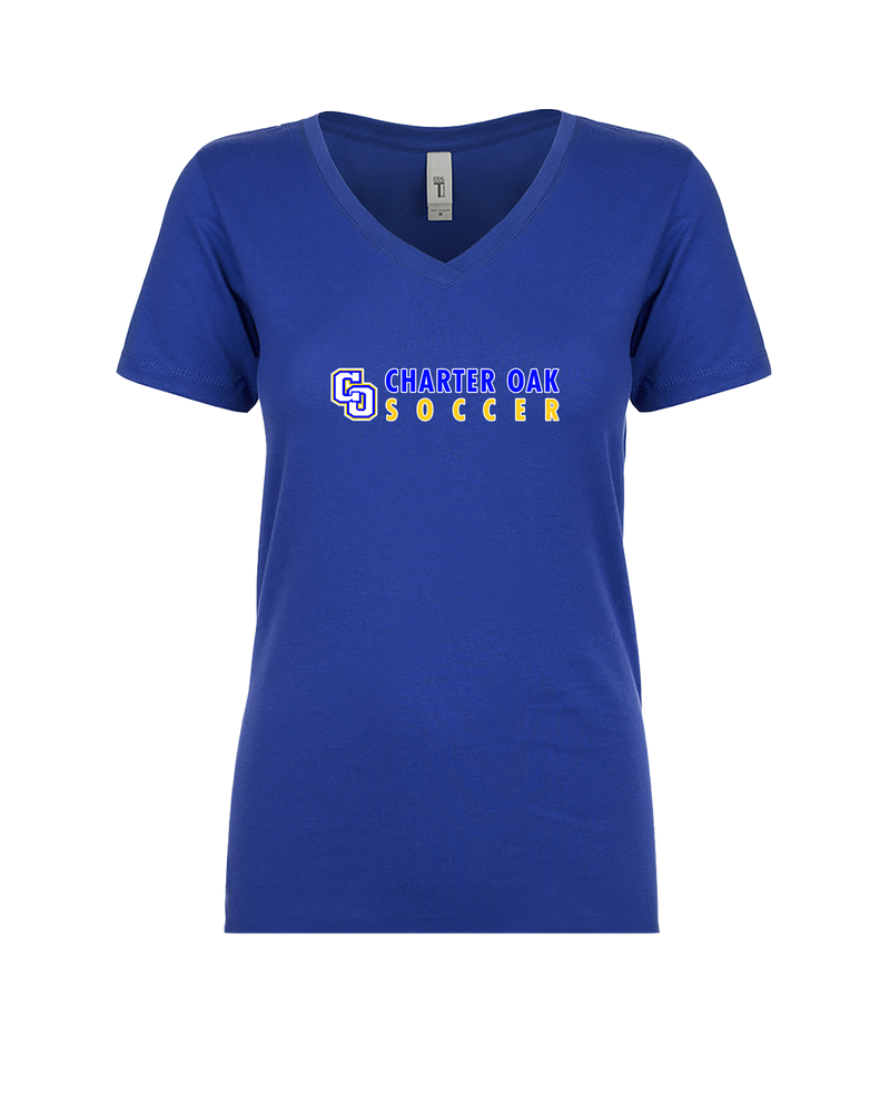 Charter Oak HS Girls Soccer Basic - Womens V-Neck