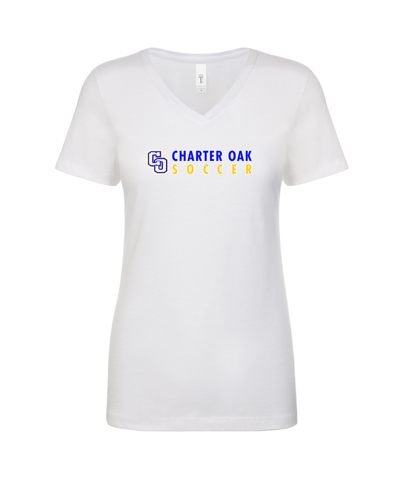 Charter Oak HS Girls Soccer Basic - Womens V-Neck
