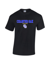 Charter Oak HS Girls Soccer Block - Cotton T-Shirt