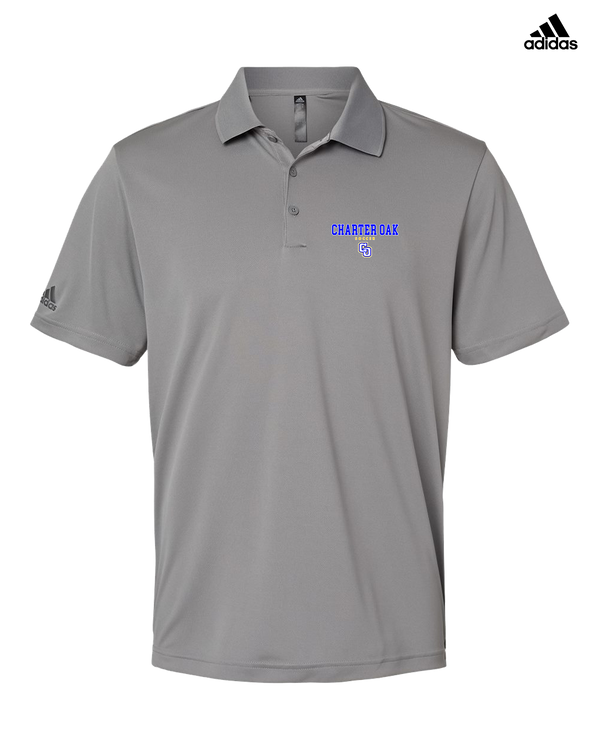 Charter Oak HS Girls Soccer Block - Adidas Men's Performance Polo