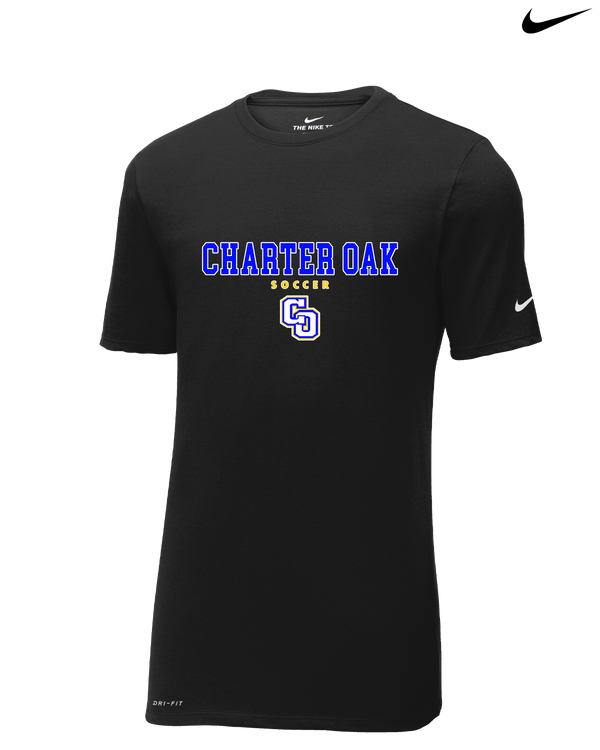 Charter Oak HS Girls Soccer Block - Nike Cotton Poly Dri-Fit
