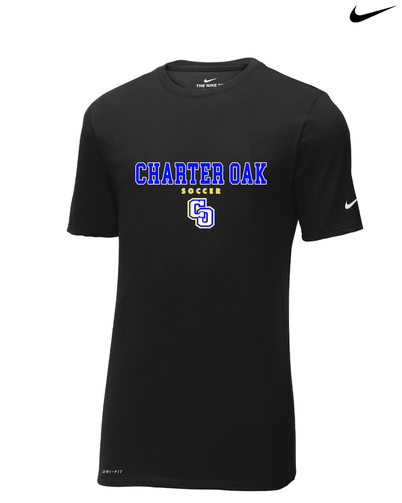 Charter Oak HS Girls Soccer Block - Nike Cotton Poly Dri-Fit