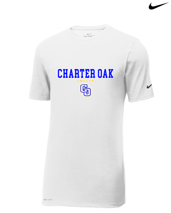 Charter Oak HS Girls Soccer Block - Nike Cotton Poly Dri-Fit