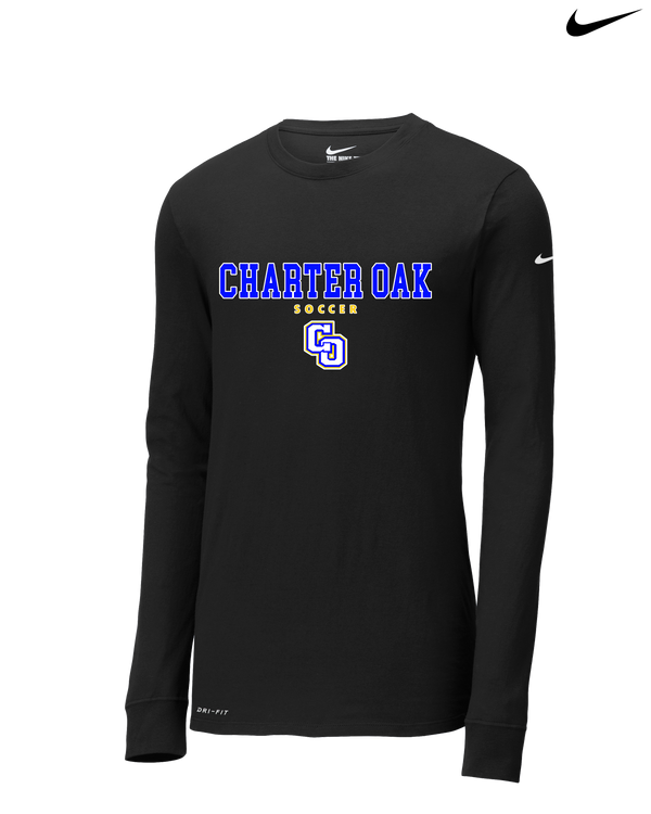 Charter Oak HS Girls Soccer Block - Nike Dri-Fit Poly Long Sleeve