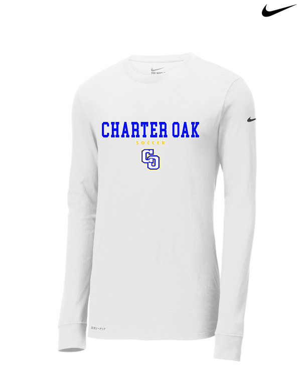 Charter Oak HS Girls Soccer Block - Nike Dri-Fit Poly Long Sleeve