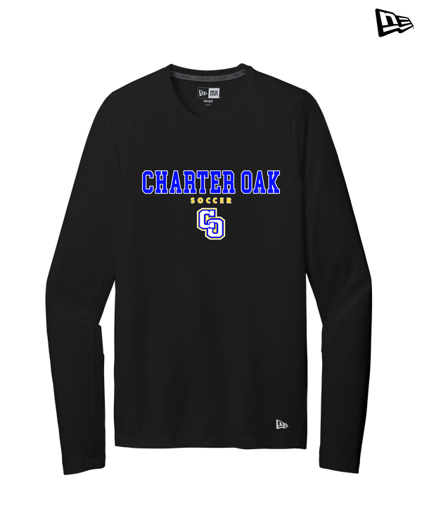 Charter Oak HS Girls Soccer Block - New Era Long Sleeve Crew