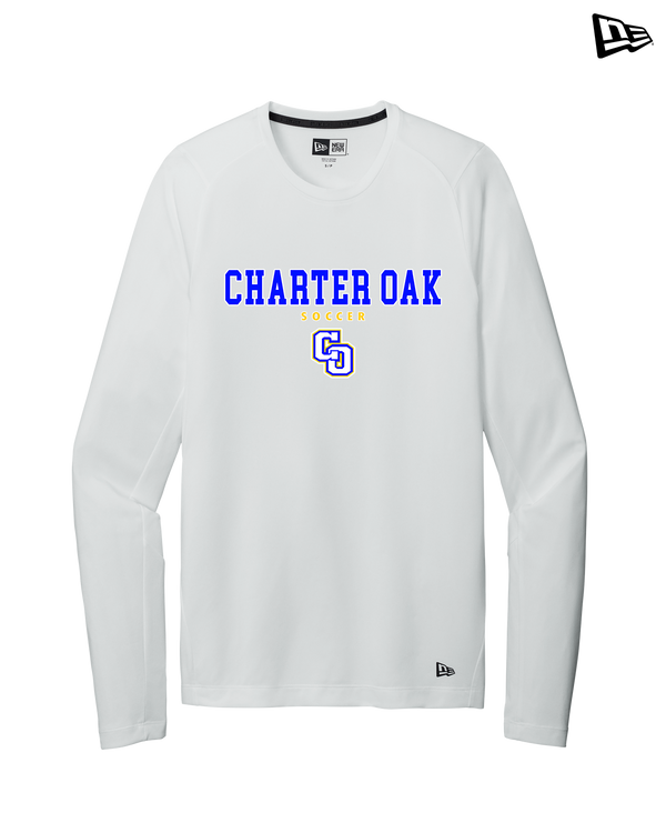 Charter Oak HS Girls Soccer Block - New Era Long Sleeve Crew