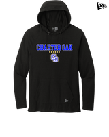 Charter Oak HS Girls Soccer Block - New Era Tri Blend Hoodie