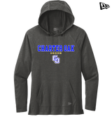 Charter Oak HS Girls Soccer Block - New Era Tri Blend Hoodie