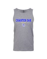 Charter Oak HS Girls Soccer Block - Mens Tank Top