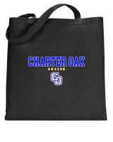 Charter Oak HS Girls Soccer Block - Tote Bag