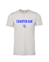 Charter Oak HS Girls Soccer Block - Mens Tri Blend Shirt
