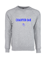 Charter Oak HS Girls Soccer Block - Crewneck Sweatshirt