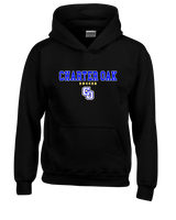 Charter Oak HS Girls Soccer Block - Cotton Hoodie