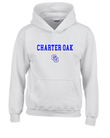 Charter Oak HS Girls Soccer Block - Cotton Hoodie