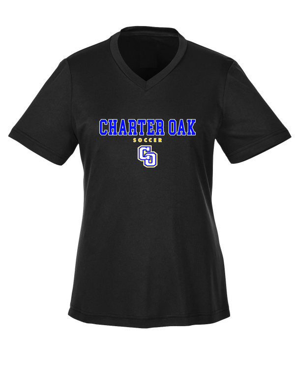 Charter Oak HS Girls Soccer Block - Womens Performance Shirt