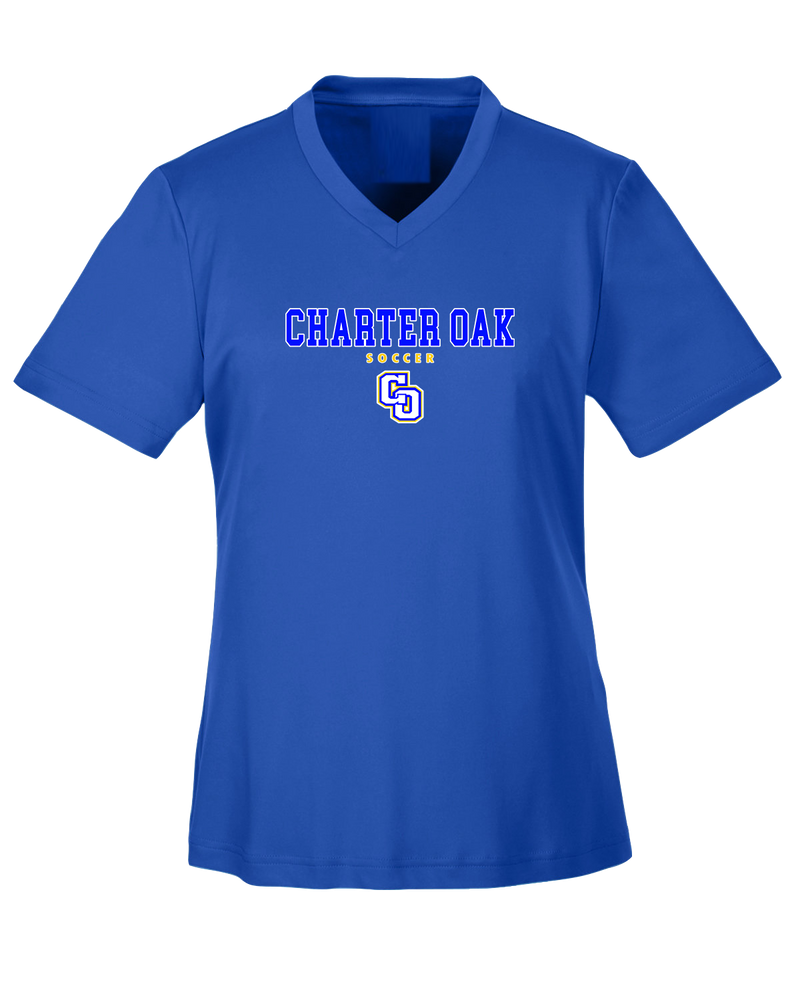 Charter Oak HS Girls Soccer Block - Womens Performance Shirt