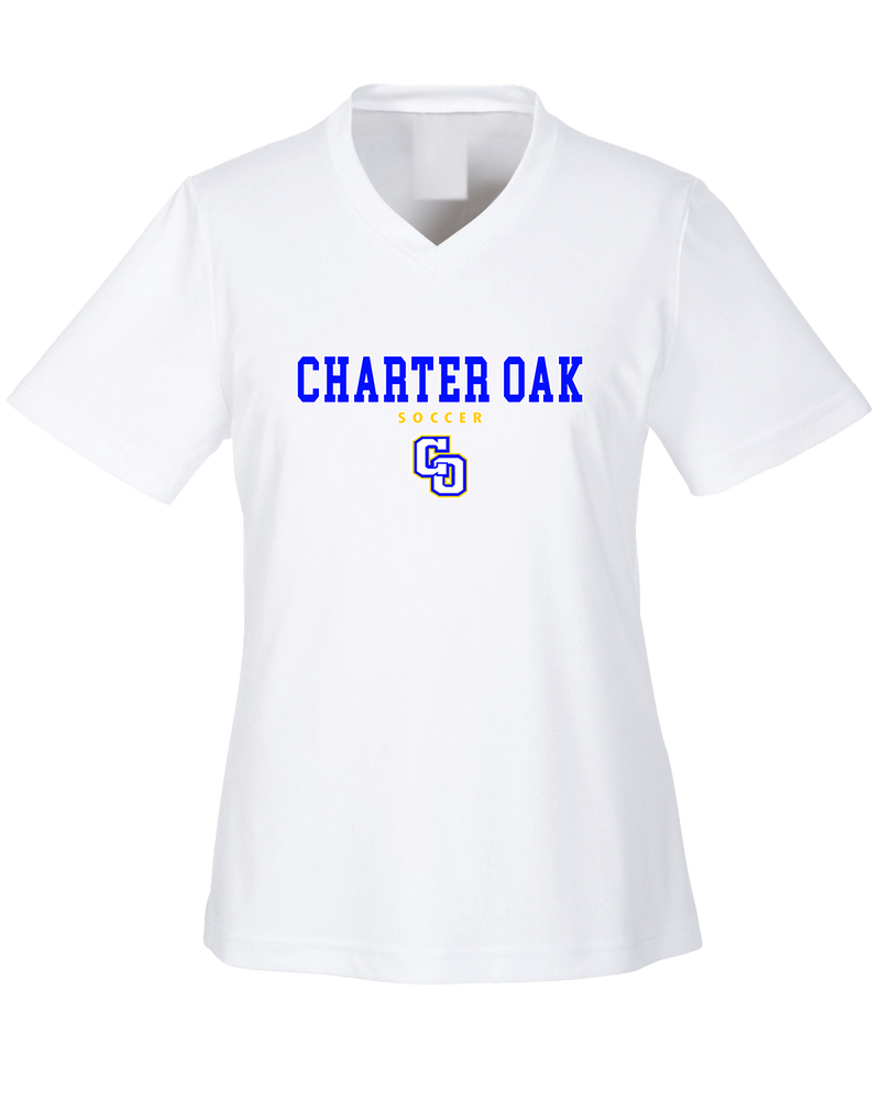 Charter Oak HS Girls Soccer Block - Womens Performance Shirt