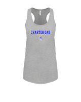 Charter Oak HS Girls Soccer Block - Womens Tank Top