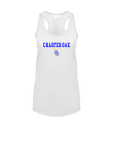 Charter Oak HS Girls Soccer Block - Womens Tank Top