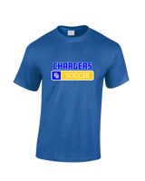 Charter Oak HS Girls Soccer Pennant - Cotton T-Shirt