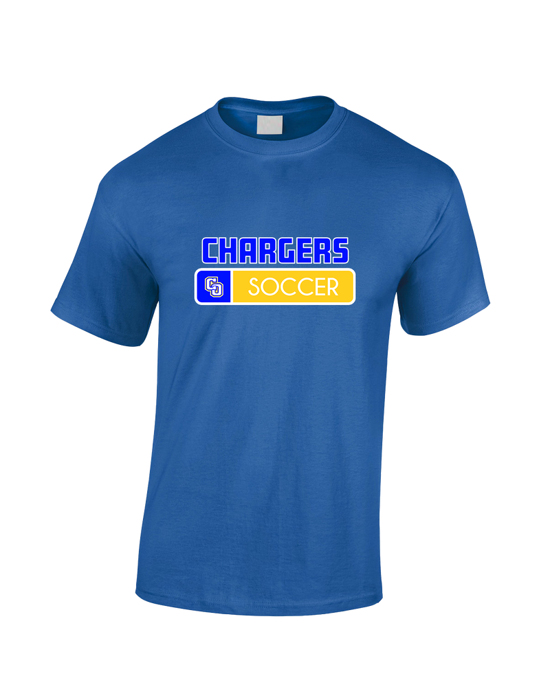 Charter Oak HS Girls Soccer Pennant - Cotton T-Shirt