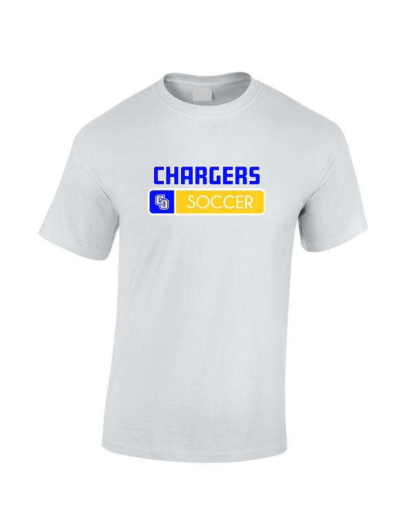 Charter Oak HS Girls Soccer Pennant - Cotton T-Shirt