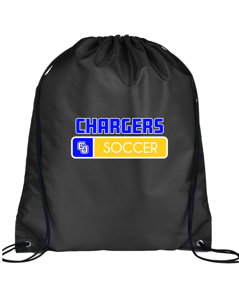 Charter Oak HS Girls Soccer Pennant - Drawstring Bag