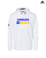 Charter Oak HS Girls Soccer Pennant - Adidas Men's Hooded Sweatshirt