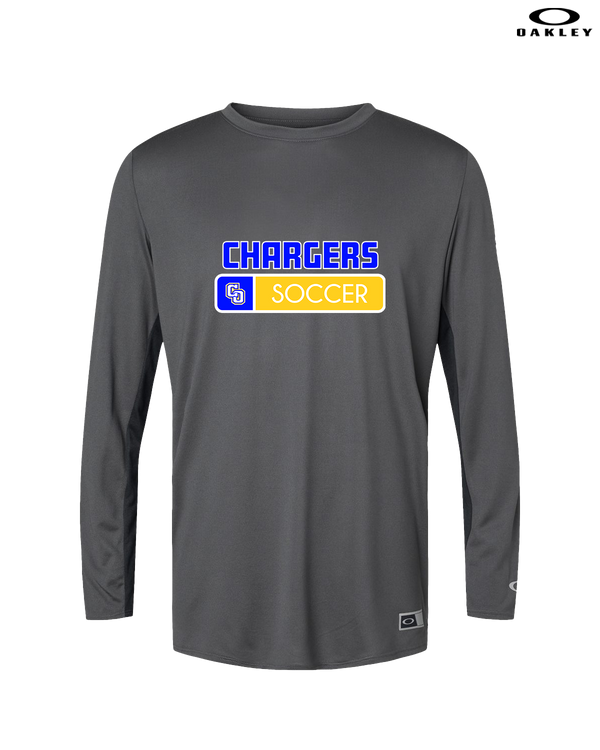 Charter Oak HS Girls Soccer Pennant - Oakley Hydrolix Long Sleeve