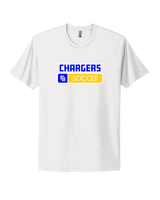 Charter Oak HS Girls Soccer Pennant - Select Cotton T-Shirt