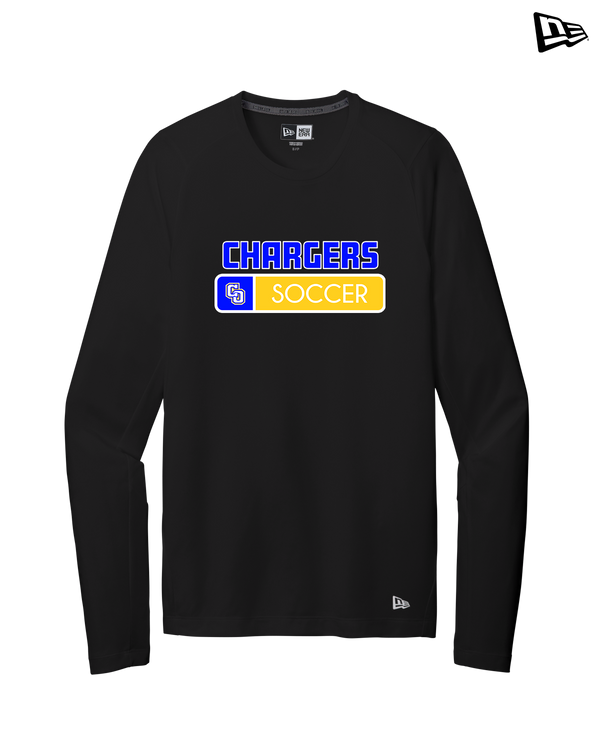 Charter Oak HS Girls Soccer Pennant - New Era Long Sleeve Crew