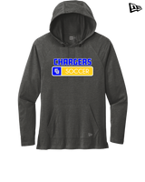 Charter Oak HS Girls Soccer Pennant - New Era Tri Blend Hoodie