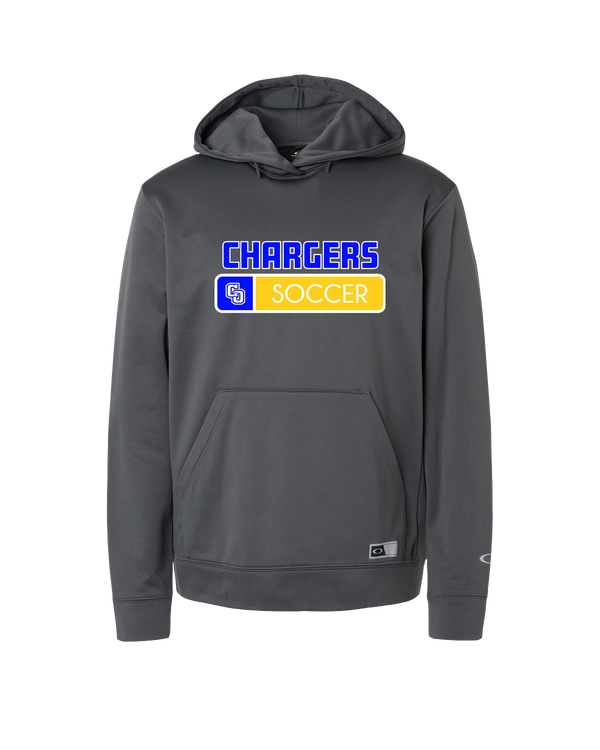 Charter Oak HS Girls Soccer Pennant - Oakley Hydrolix Hooded Sweatshirt