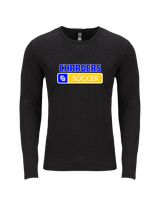 Charter Oak HS Girls Soccer Pennant - Tri Blend Long Sleeve