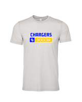 Charter Oak HS Girls Soccer Pennant - Mens Tri Blend Shirt