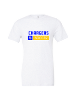 Charter Oak HS Girls Soccer Pennant - Mens Tri Blend Shirt