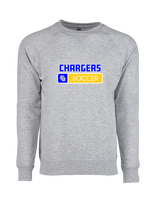 Charter Oak HS Girls Soccer Pennant - Crewneck Sweatshirt