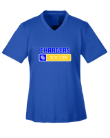 Charter Oak HS Girls Soccer Pennant - Womens Performance Shirt