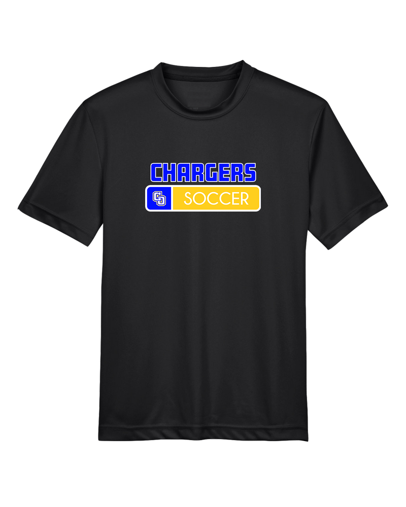 Charter Oak HS Girls Soccer Pennant - Youth Performance T-Shirt
