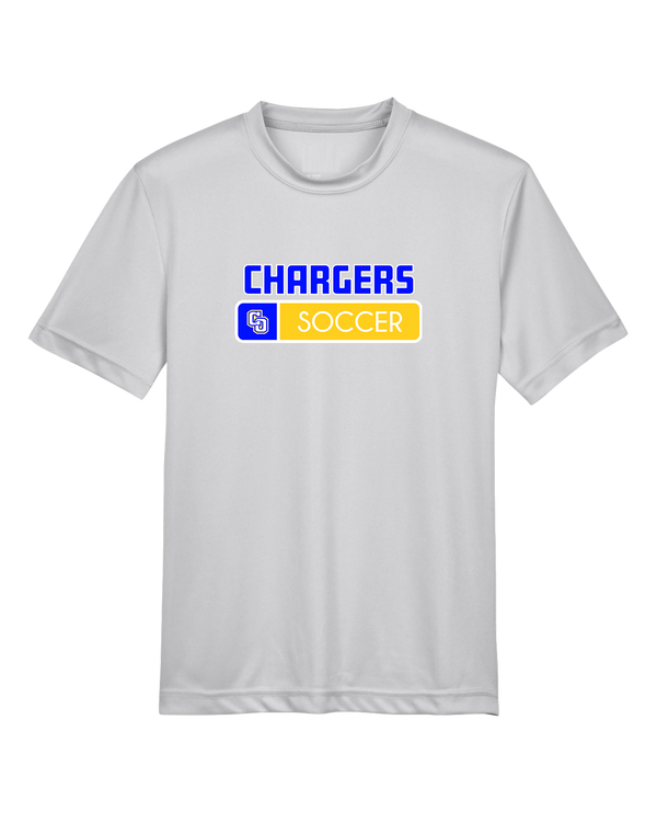 Charter Oak HS Girls Soccer Pennant - Youth Performance T-Shirt