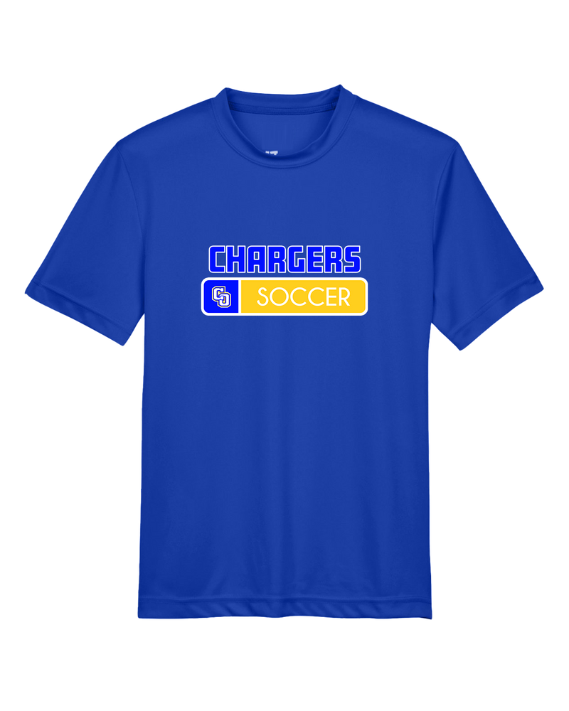 Charter Oak HS Girls Soccer Pennant - Youth Performance T-Shirt