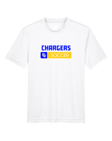 Charter Oak HS Girls Soccer Pennant - Youth Performance T-Shirt