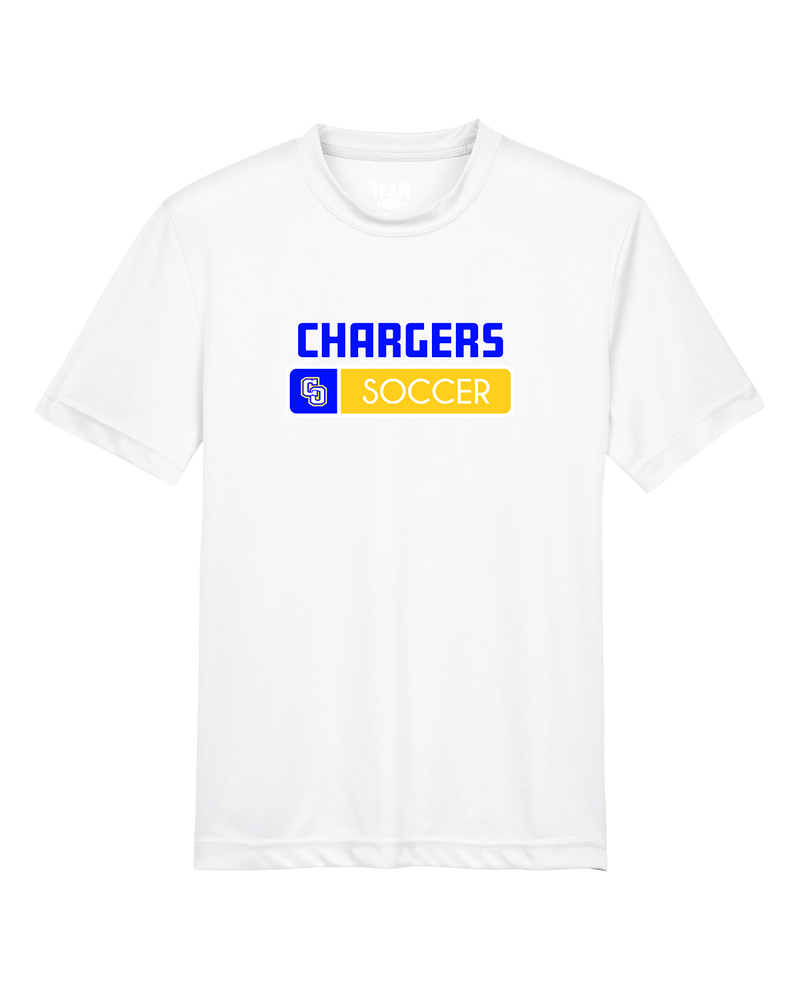 Charter Oak HS Girls Soccer Pennant - Youth Performance T-Shirt