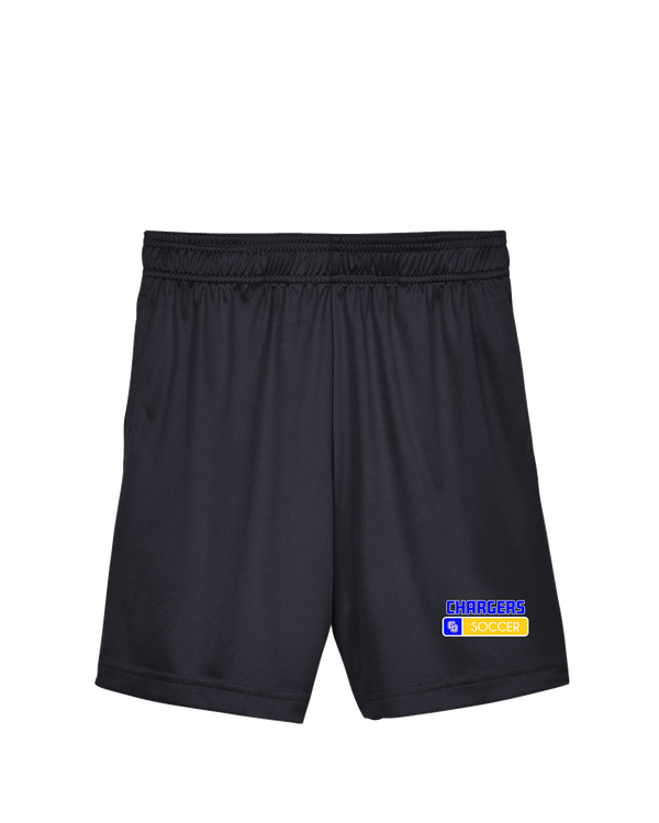 Charter Oak HS Girls Soccer Pennant - Youth Short