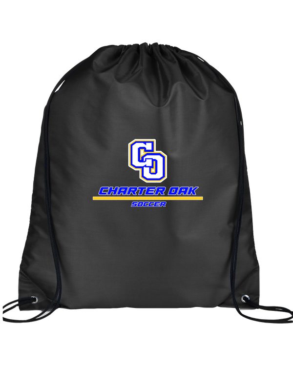 Charter Oak HS Girls Soccer Split - Drawstring Bag